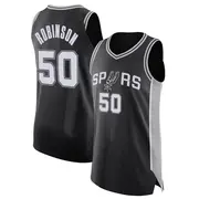 Authentic Men's David Robinson San Antonio Spurs Jersey - Icon Edition - Black