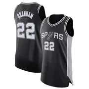 Authentic Men's Malaki Branham San Antonio Spurs Jersey - Icon Edition - Black