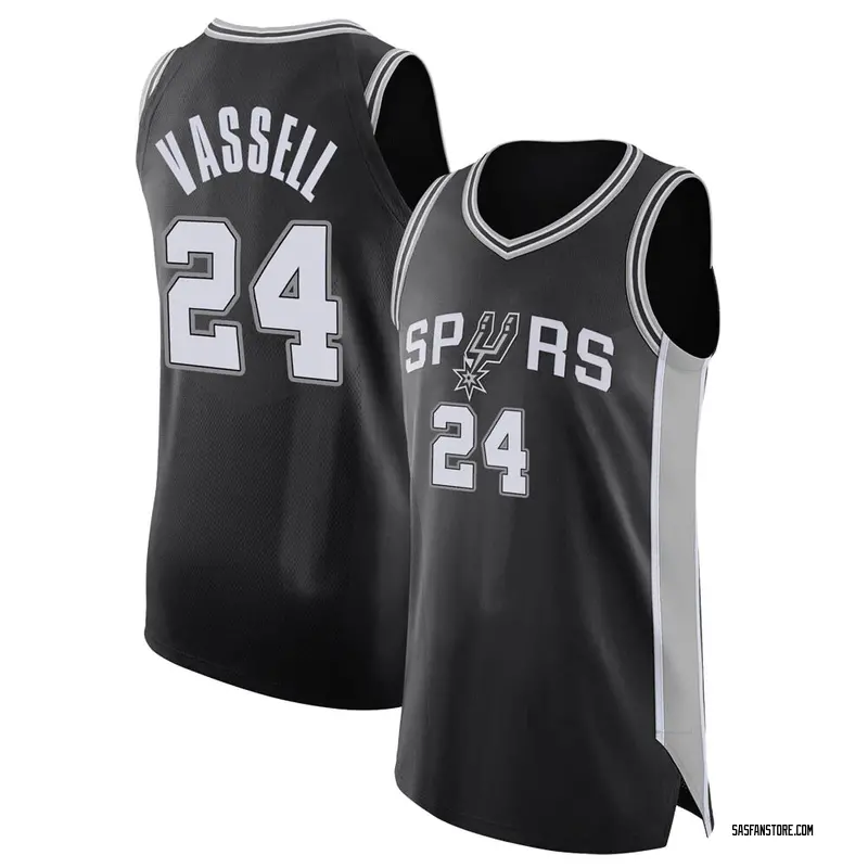 Authentic Youth Devin Vassell San Antonio Spurs Jersey - Icon Edition - Black