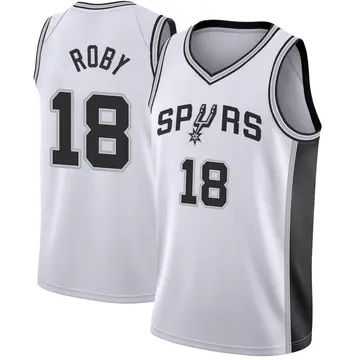 Fast Break Youth Isaiah Roby San Antonio Spurs Jersey - Association Edition - White