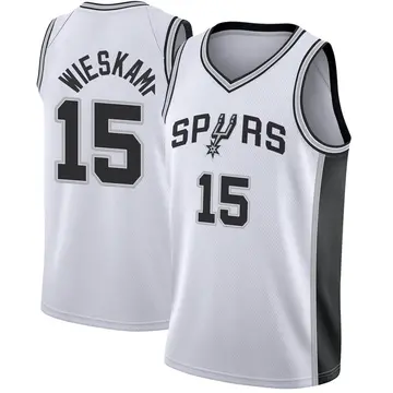 Fast Break Youth Joe Wieskamp San Antonio Spurs Jersey - Association Edition - White